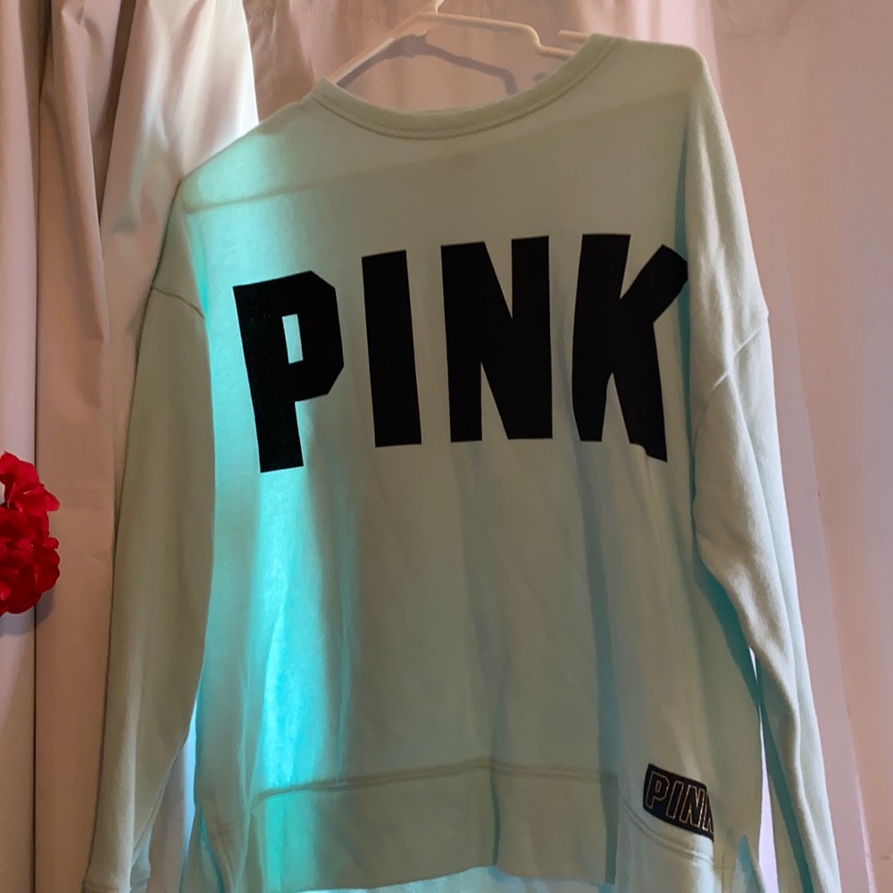 Pink VS crewneck